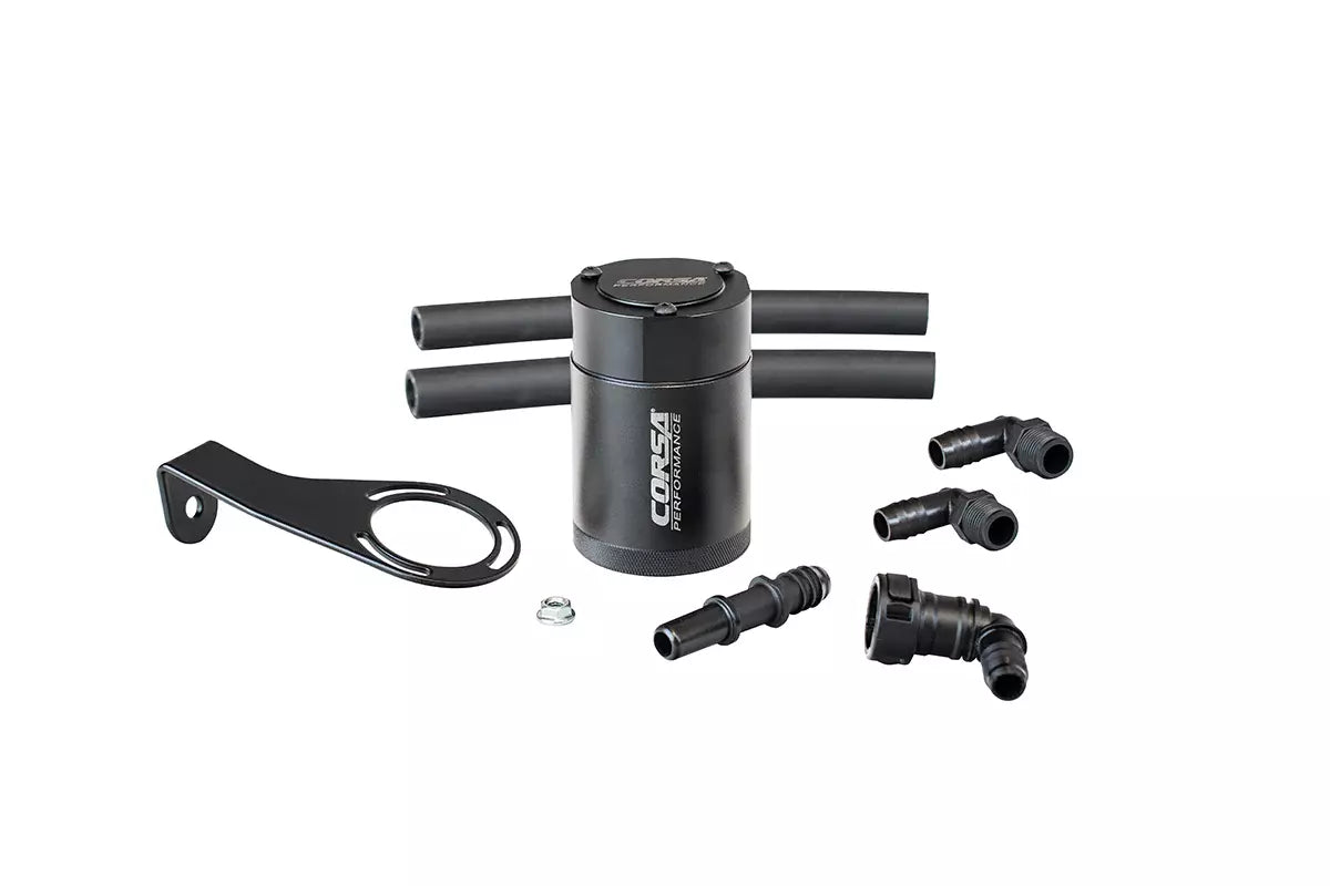 Corsa Performance 21- Ford Bronco 2.3L Catch Can MPN CORCC0018 For Ford Midsize SUV 2021-22