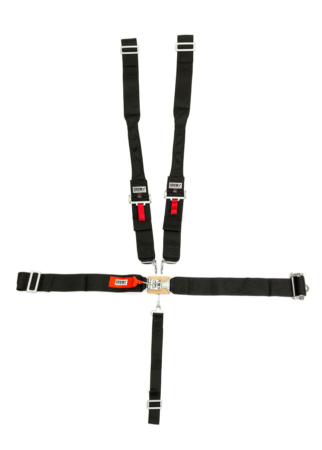 Crow Safety Gear 5-Pt Harness System LL Hans Ratchet SFI16-1 MPN CRW40064