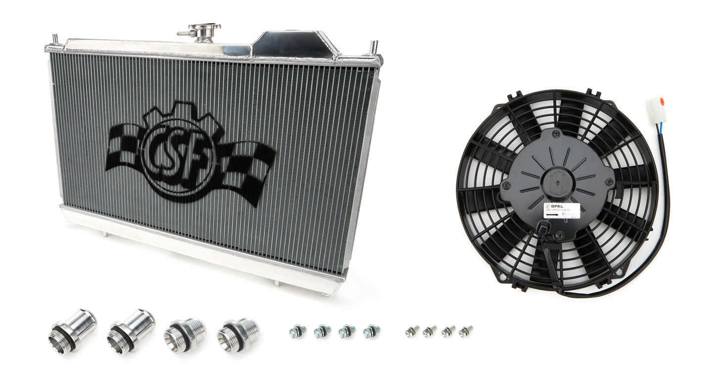 Csf Cooling Radiator Mitsubishi Evo 7/8/9 - Full Size Slim CSF7075