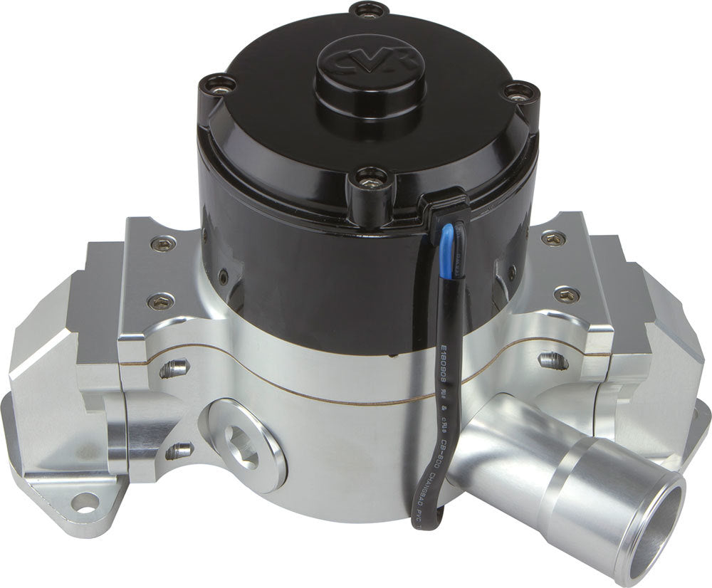 Cvr Performance SBF Billet Alum Electric Water Pump Clear CVR8502CL