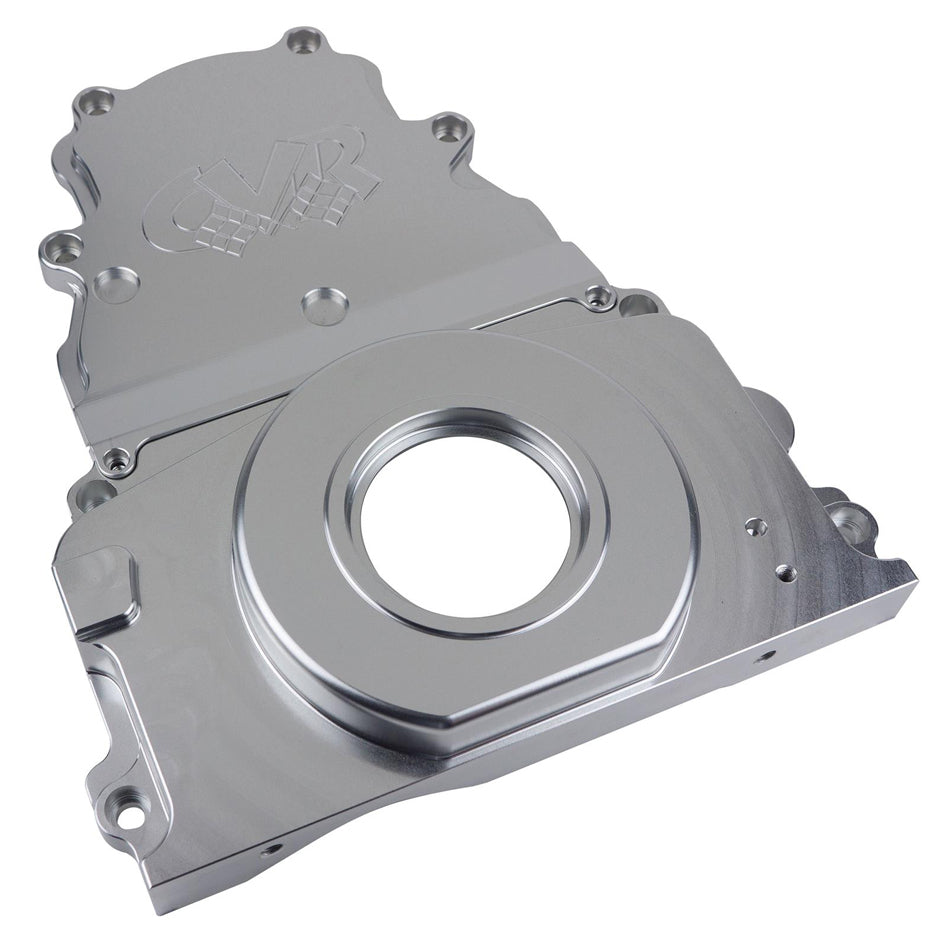 Cvr Performance GM LS Billet Timing Cover 2-Piece Clear MPN CVRTC2327CL For GM LS-Series