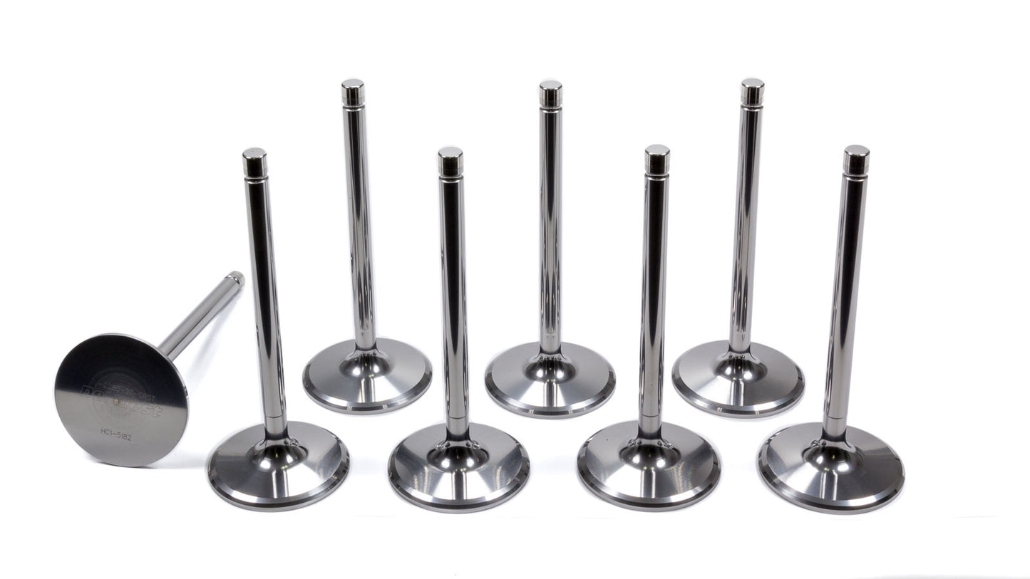 Del West 11/32 Intake Valves - 2.080 MPN DELIV2080-2T-CRST-8 For Chevy