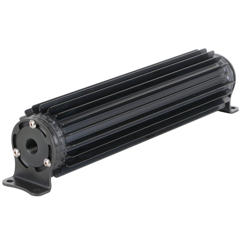 Derale Single-Pass Heat Sink Co oler 12in Black Anodize MPN DER13270