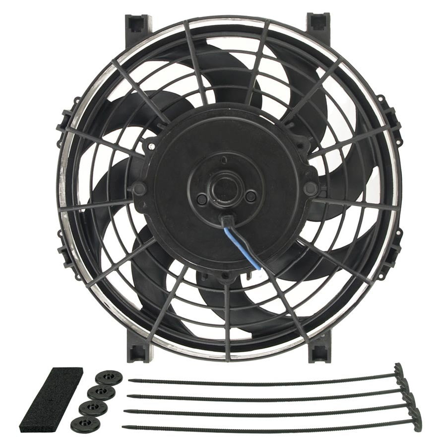 Derale 9in Tornado Electric Fan w/Standard Mounting Kit MPN DER16619
