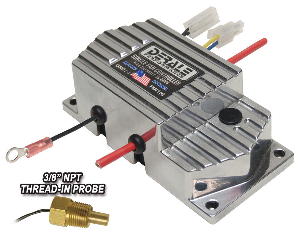 Derale Single Fan Controller Adjustable 150-240 MPN DER16779