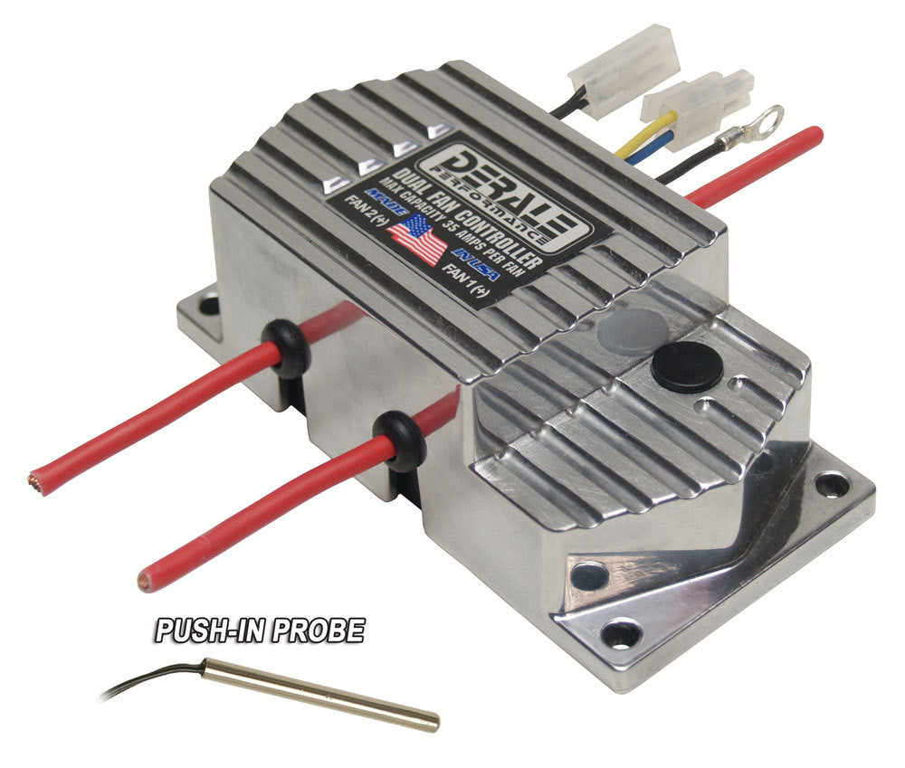 Derale Dual Fan Controller Push In MPN DER16788
