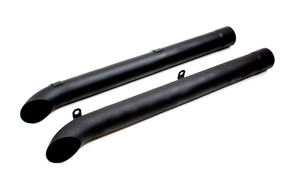 Dougs Headers Side Pipes - Black (Pair) MPN DGHD930-B For Chevy Corvette 1963-82