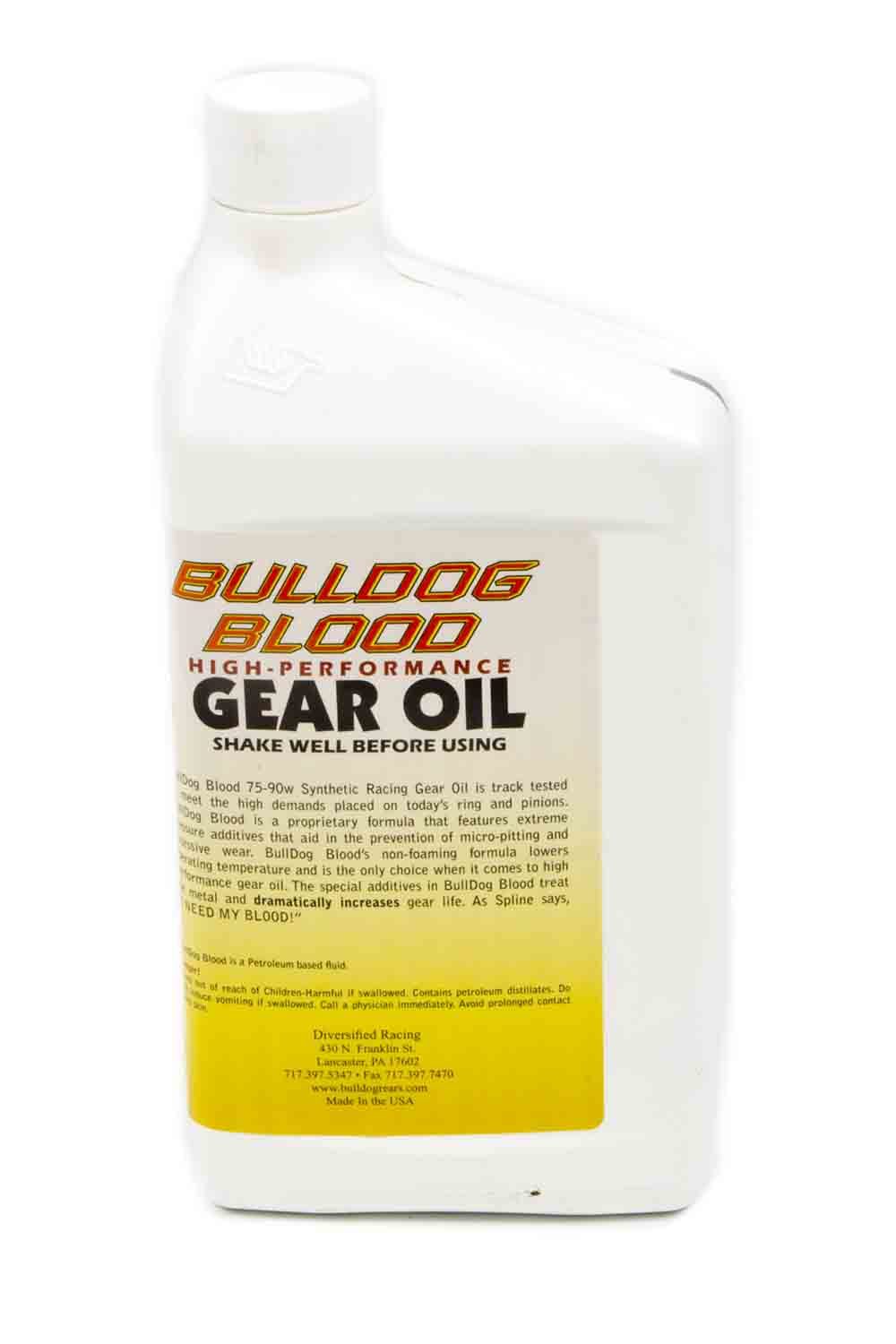 Diversified Machine Rearend Lube 1qt BULLDOG MPN DMIBULLDOGQT