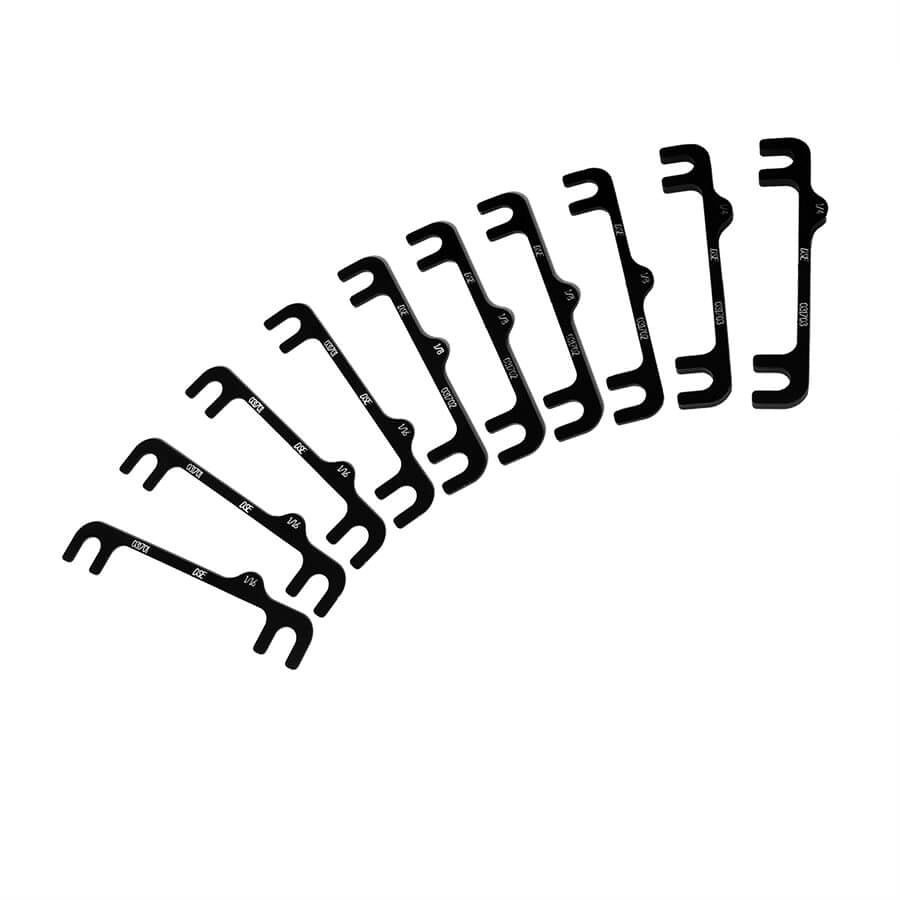 Detroit Speed Engineering Camber Shim Track Kit 70-81 GM F-Body MPN DSE031715DS For GM A-Body, F-Body 1973-77