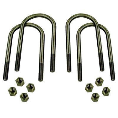 Detroit Speed Engineering 1/2-20 HD U-Bolts (4pk) Zinc Finish DSE040701DS