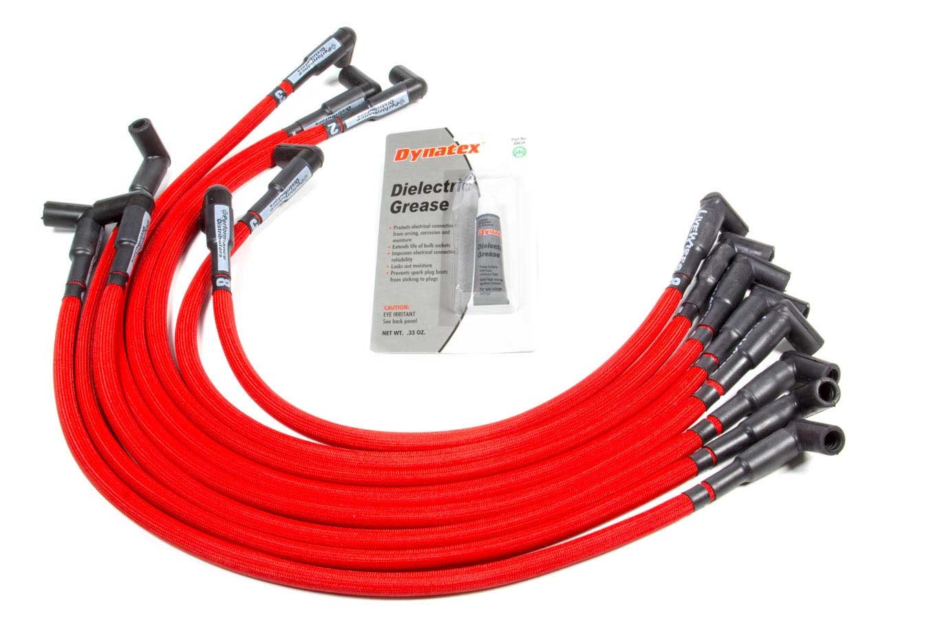 Performance Distributors Live Wires SBC Over V/C HEI 90 Deg Boot MPN DUIC9053RD For GM