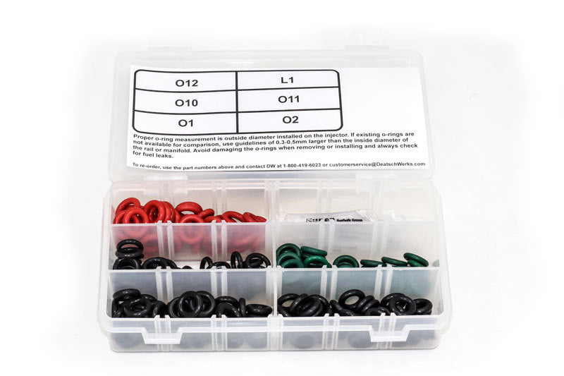 Deatschwerks Fuel Injector O-Ring Kit Modern Muscle Car MPN DWK2-202