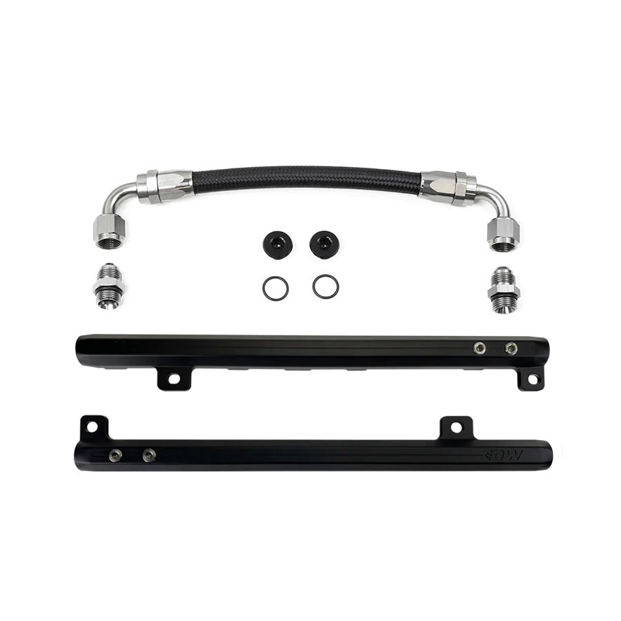 Deatschwerks Billet Fuel Rails w/ Crossover Ford 4.6L 2V DWK7-303