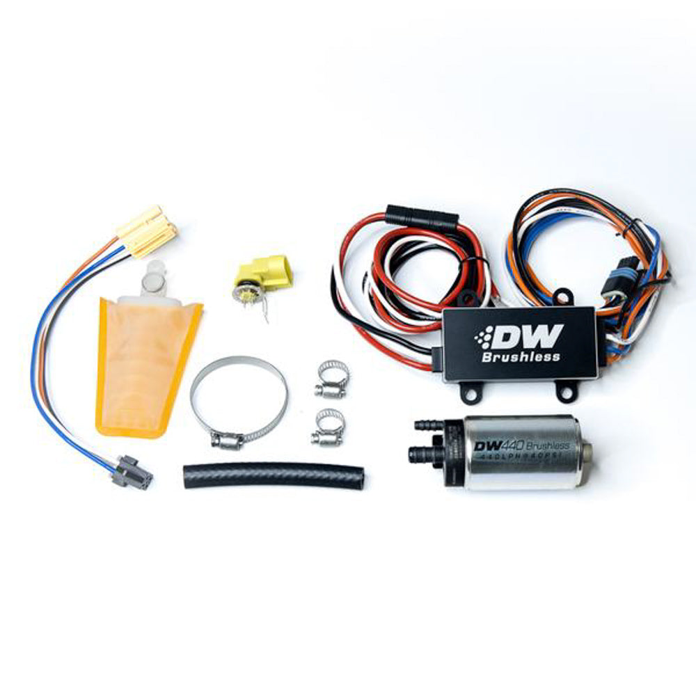 Deatschwerks 440LPH Fuel Pump Kit w/9-0903 Install Kit MPN DWK9-441-C102-0903 For Mazda, Subaru Miata, Impreza 1989-2005