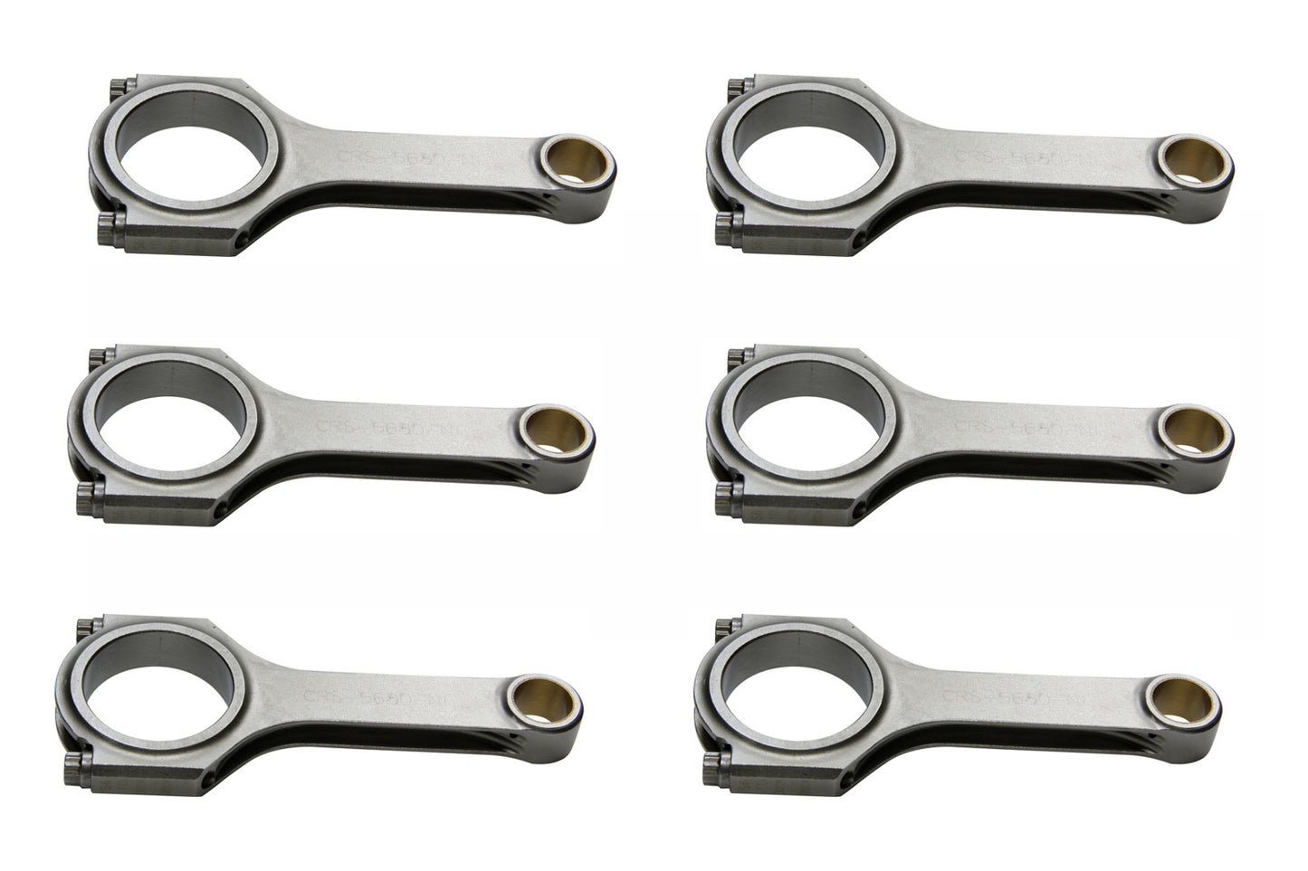 Eagle Nissan VQ35 4340 Forged H-Beam Rods 5.680 MPN EAGCRS5680N3D For Nissan