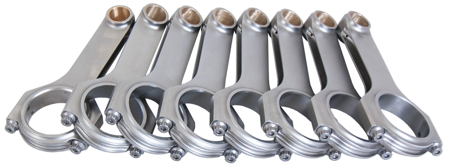 Eagle BBF 4340 Forged H-Beam Rods 6.605in MPN EAGCRS6605F3D For Ford