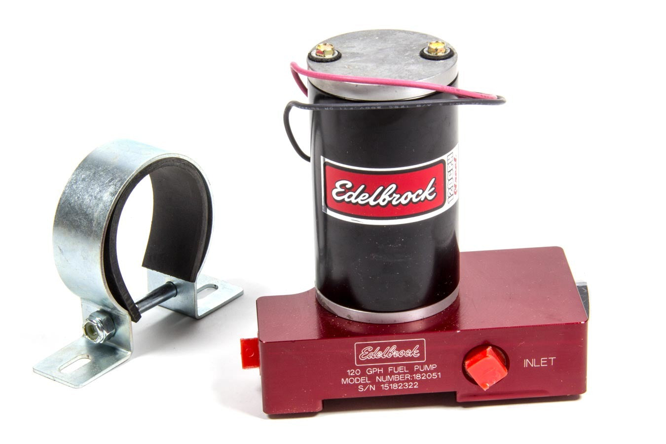 Edelbrock Carb Electric Fuel Pump 120GPH @ 6.5psi Red MPN EDE182051