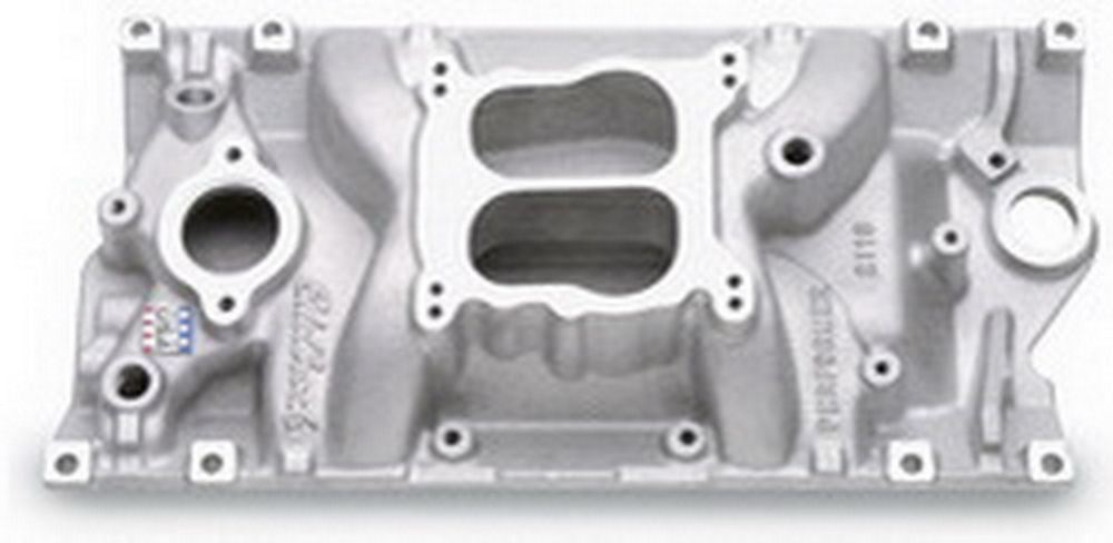 Edelbrock SBC Vortec Performer Manifold - 262-400 MPN EDE2116 For Chevy