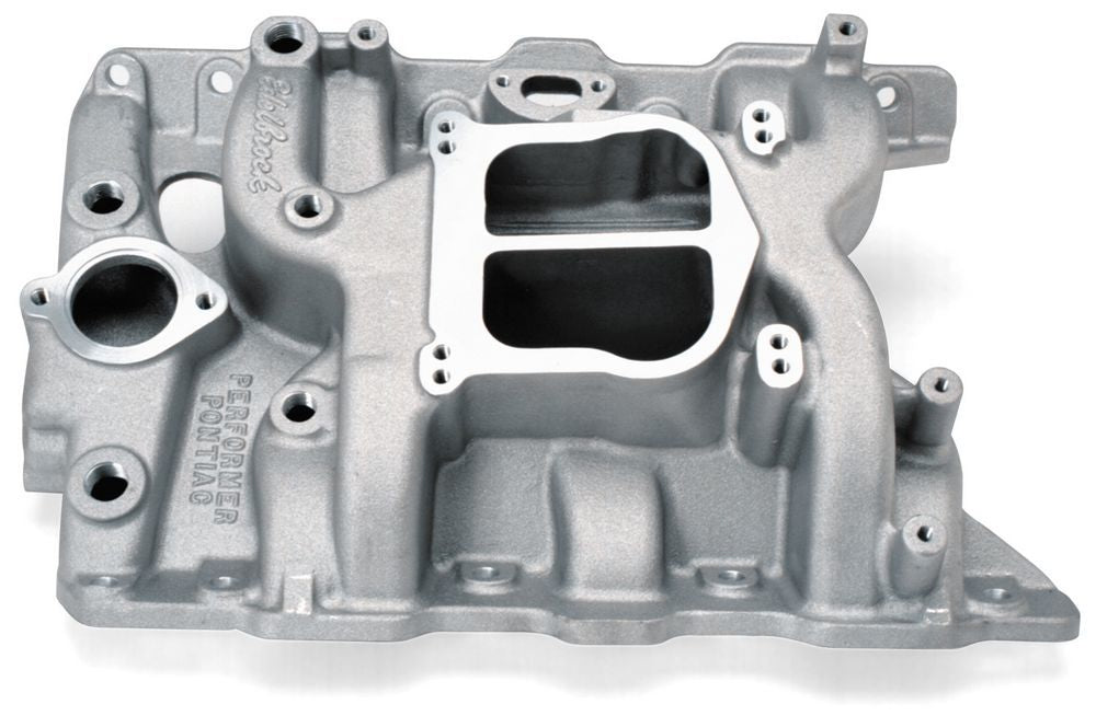 Edelbrock Pontiac Performer Manifold - 326-455 MPN EDE2156 For Pontiac