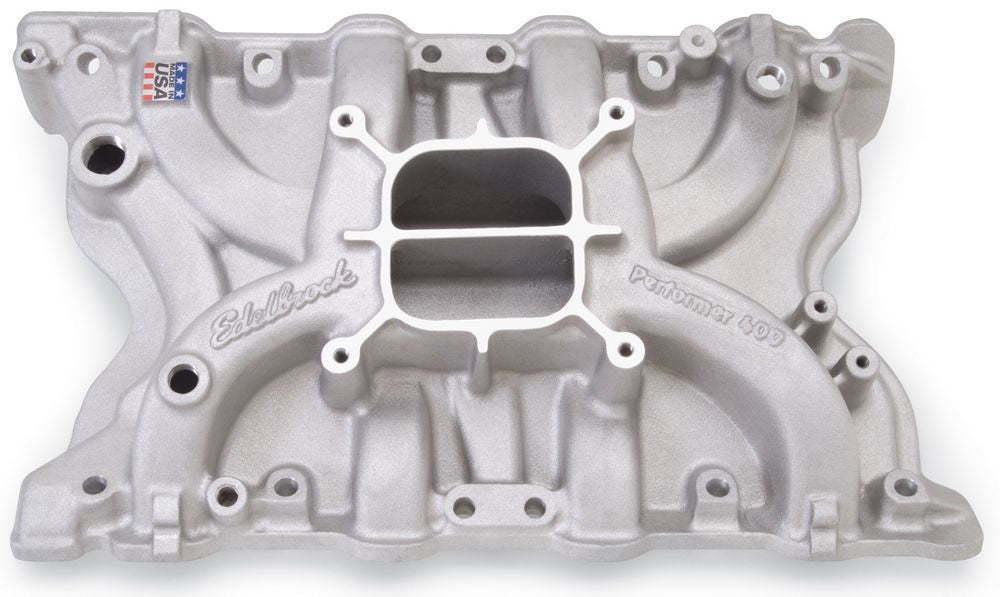 Edelbrock BBF Performer Manifold - 351M/400 MPN EDE2171 For Ford Cleveland