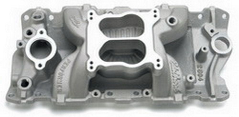 Edelbrock SBC Performer Air Gap Manifold MPN EDE2604 For Chevy