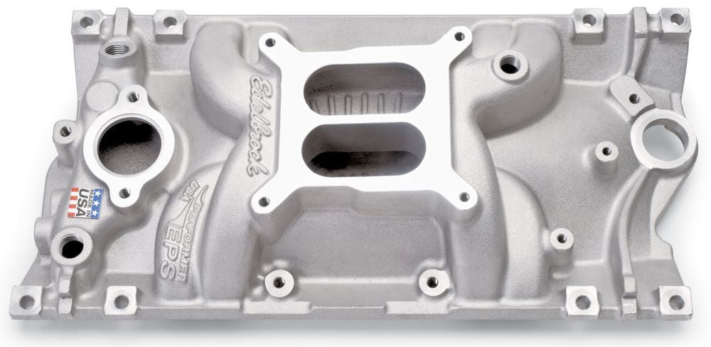 Edelbrock SBC Performer EPS Manifold - 262-400 MPN EDE2716 For Chevy