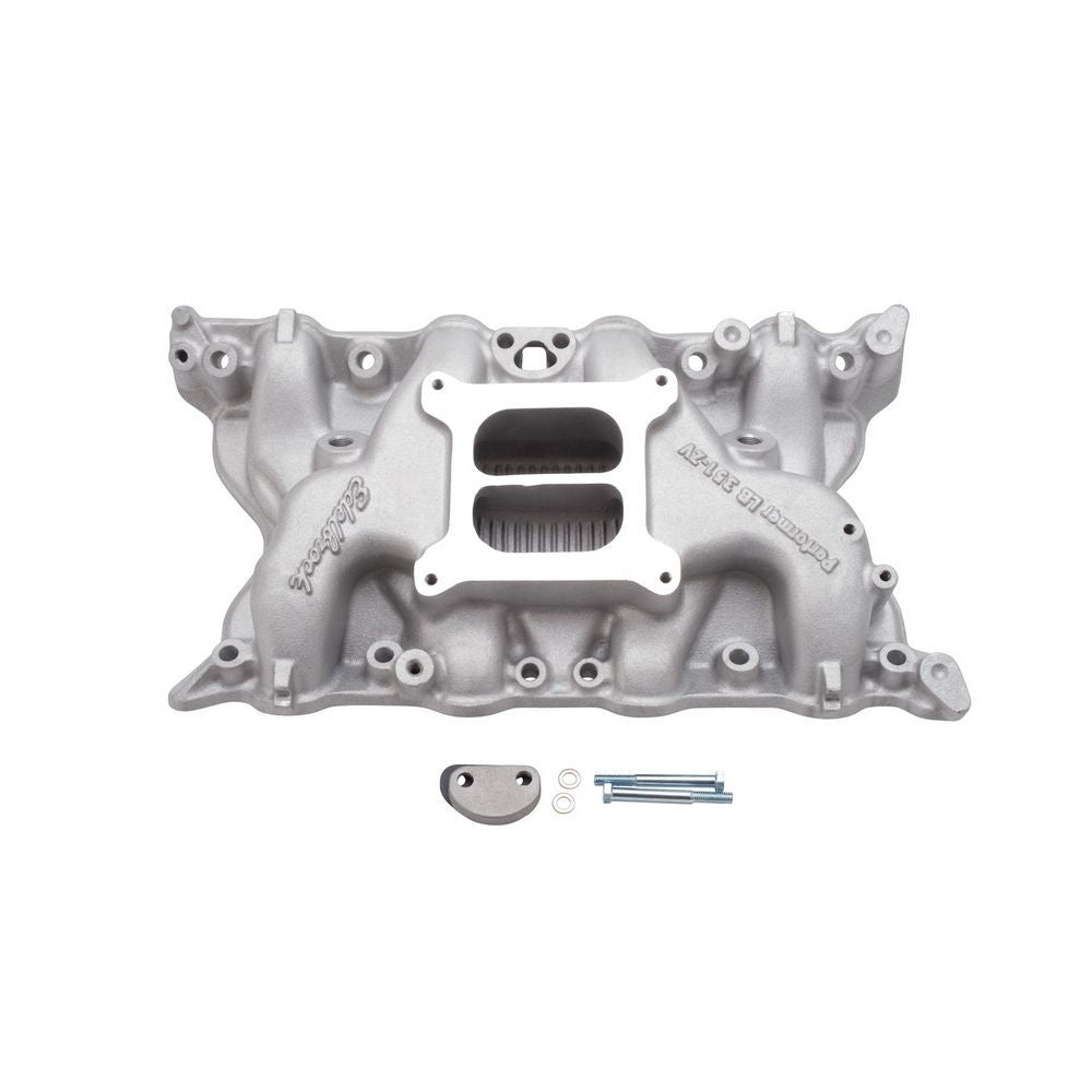Edelbrock SBF Performer Manifold - 351C-2V MPN EDE2750 For Ford Cleveland
