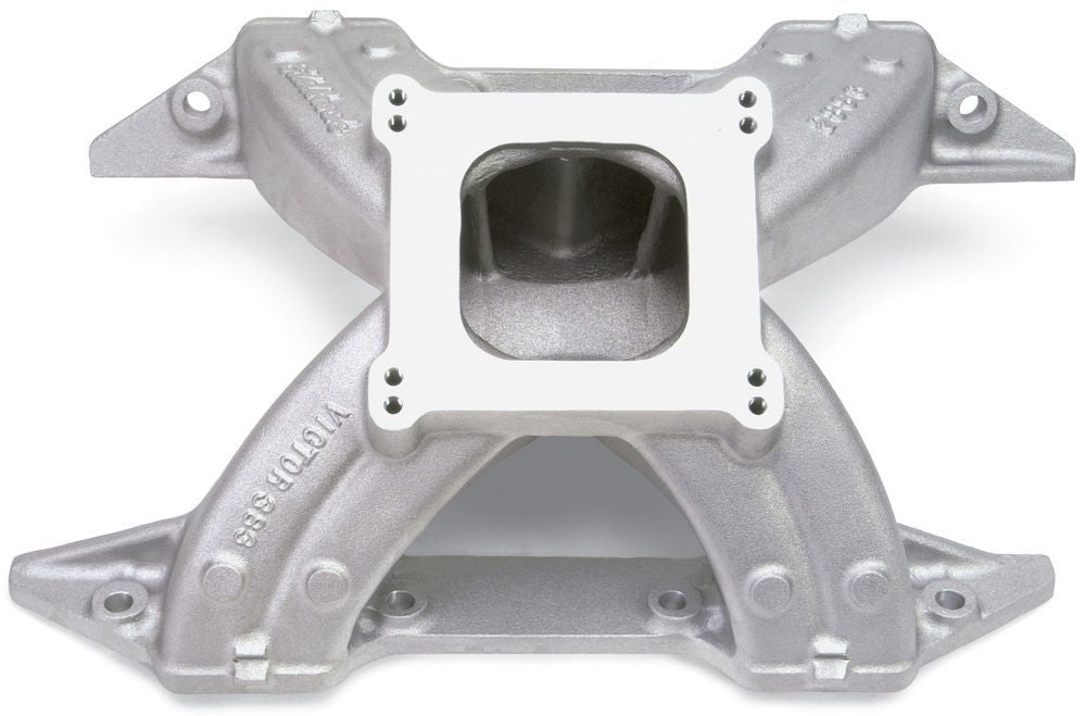 Edelbrock BBM Victor Manifold - 383 MPN EDE2886 For Mopar