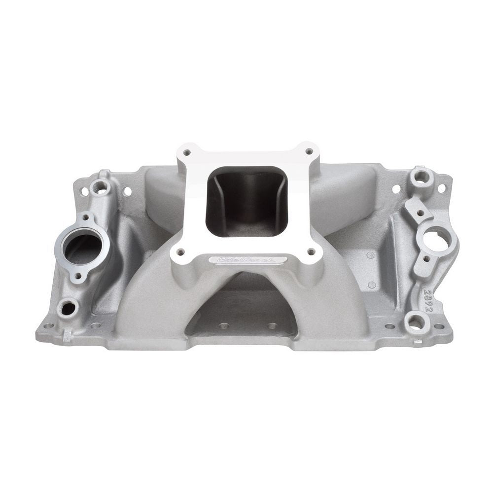 Edelbrock SBC Super Victor II Manifold - 262-400 MPN EDE2892 For Chevy
