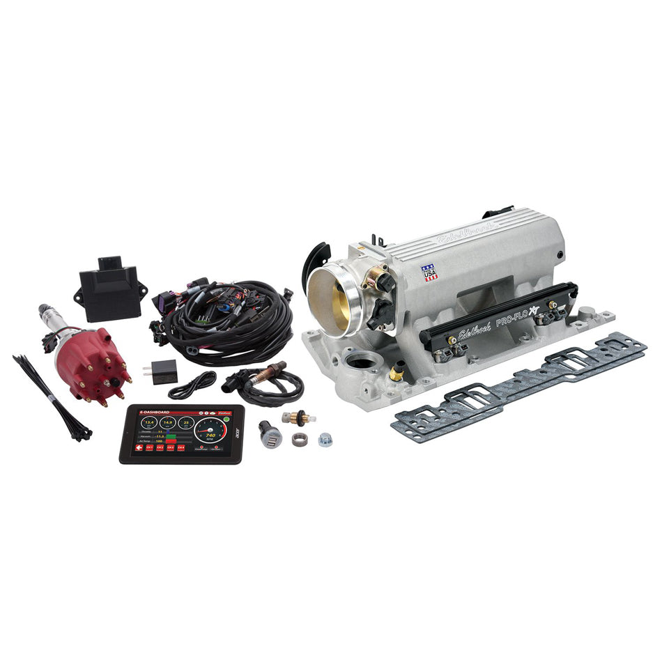 Edelbrock Pro-Flo 4 XT EFI Kit SBC Vortec 550 HP MPN EDE35820 For Chevy