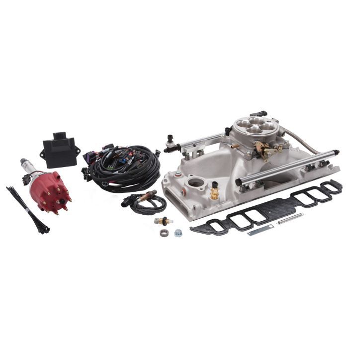 Edelbrock Pro-Flo 4 EFI Kit BBC w/Rect Ports 625 HP MPN EDE35850 For Chevy