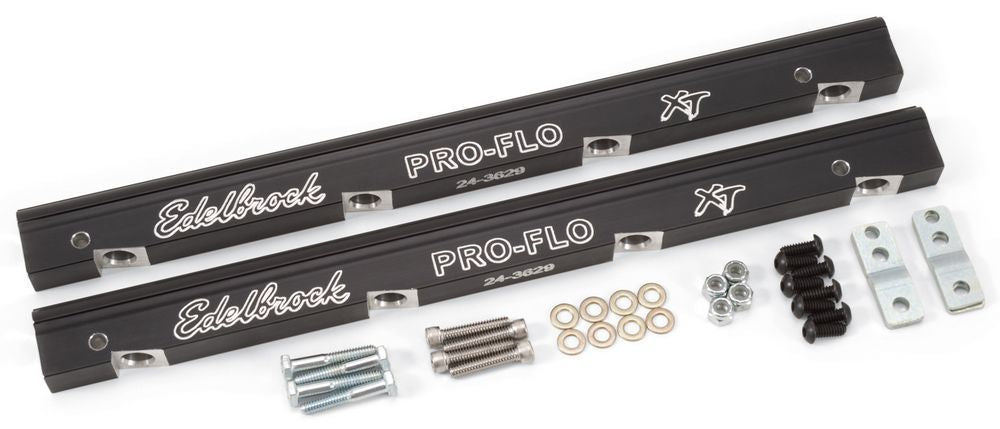 Edelbrock EFI Fuel Rail Kit - GM LS Pro Flo XT MPN EDE3629 For GM LS-Series