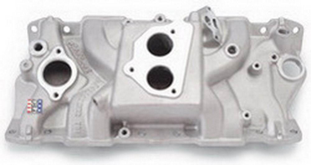 Edelbrock SBC Performer TBI Manifold - w/EGR MPN EDE3704 For Chevy