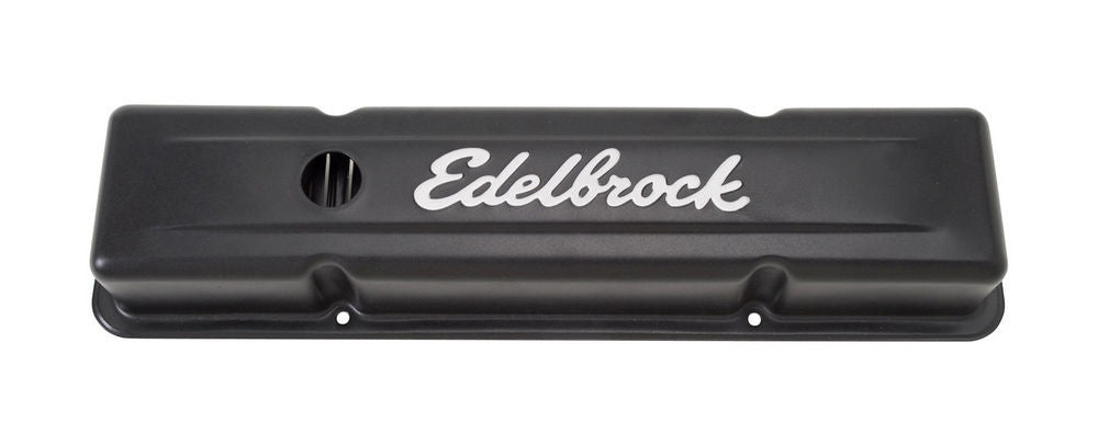Edelbrock SBC Signature Series V/C's - Black MPN EDE4443 For Chevy