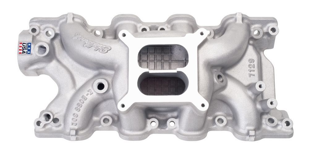 Edelbrock SBF Performer RPM E-Boss Manifold - 302 MPN EDE7129 For Ford