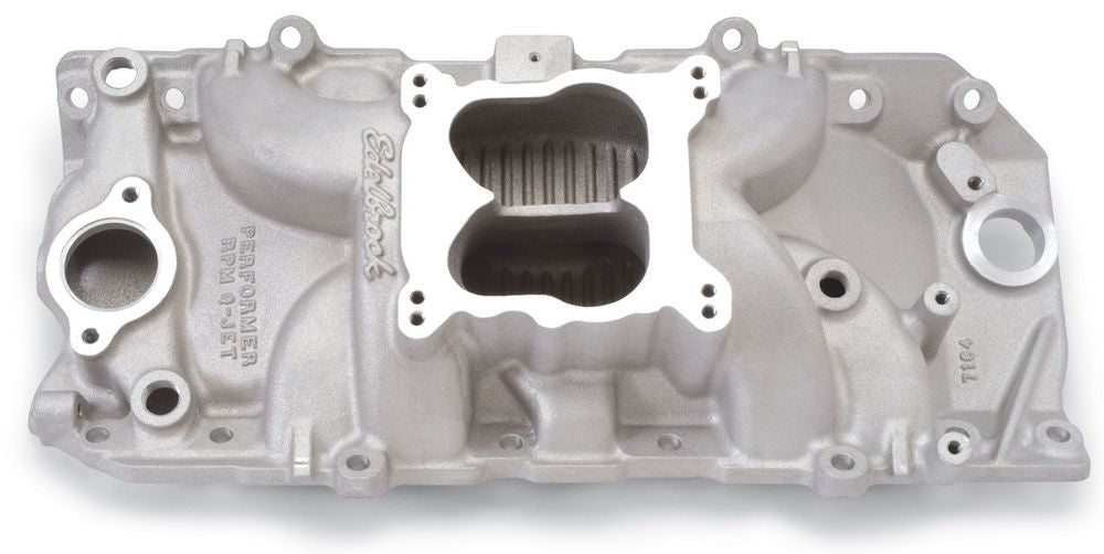 Edelbrock BBC Performer RPM 2-O Q-Jet Manifold - 396-502 EDE7164