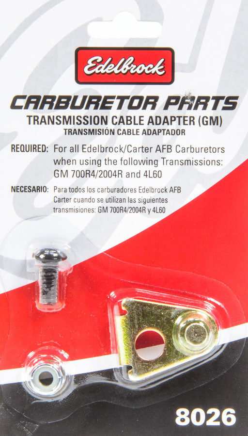 Edelbrock Bracket - 700R4 Trans Cable Adapter EDE8026
