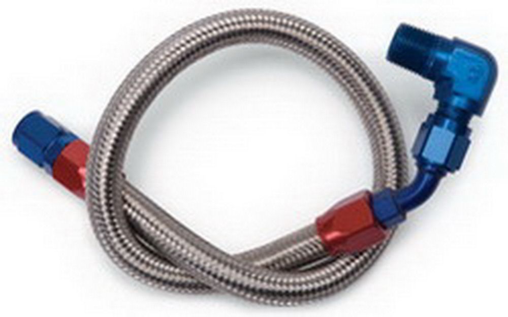 Edelbrock BBC S/S Braided Fuel Line Kit MPN EDE8124