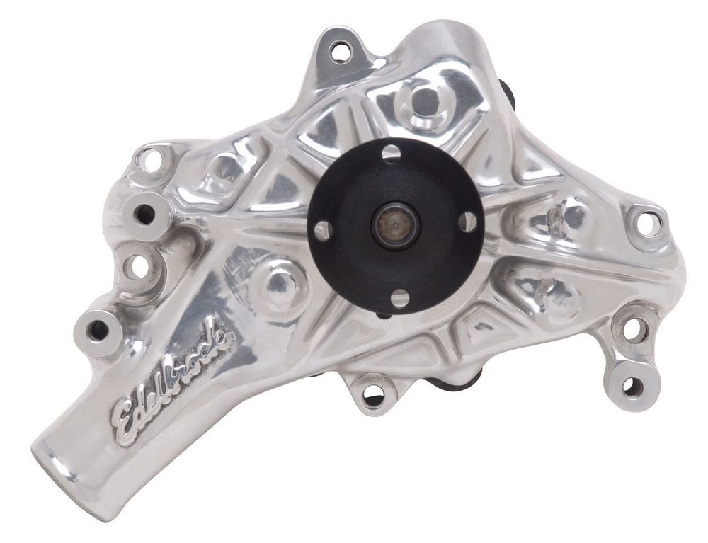 Edelbrock SBC Water Pump - Long Polished EDE8821