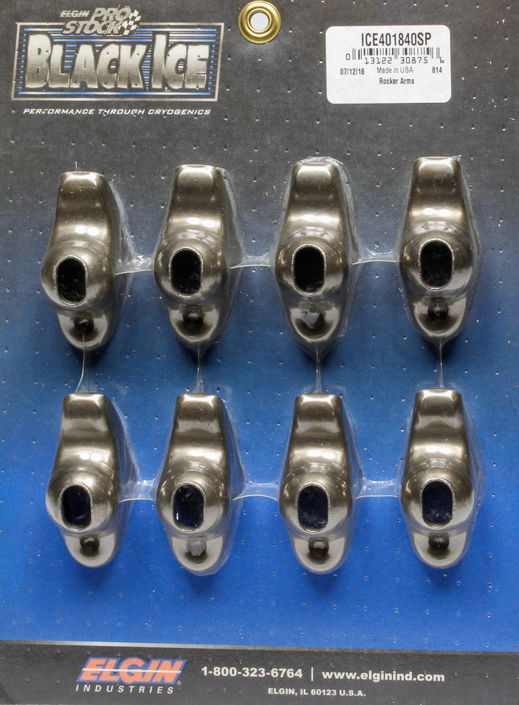 Elgin SBC Rocker Arms (8pk) 1.6 Ratio 7/16 Stud MPN ELGICE401840SP For Chevy