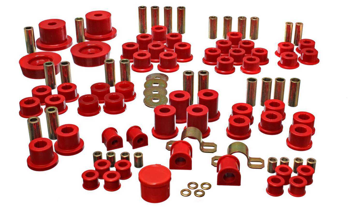 Energy Suspension 90-05 Mazda Miata Master Bushing Set MPN ENE11-18102R For Mazda Miata 1990-2005