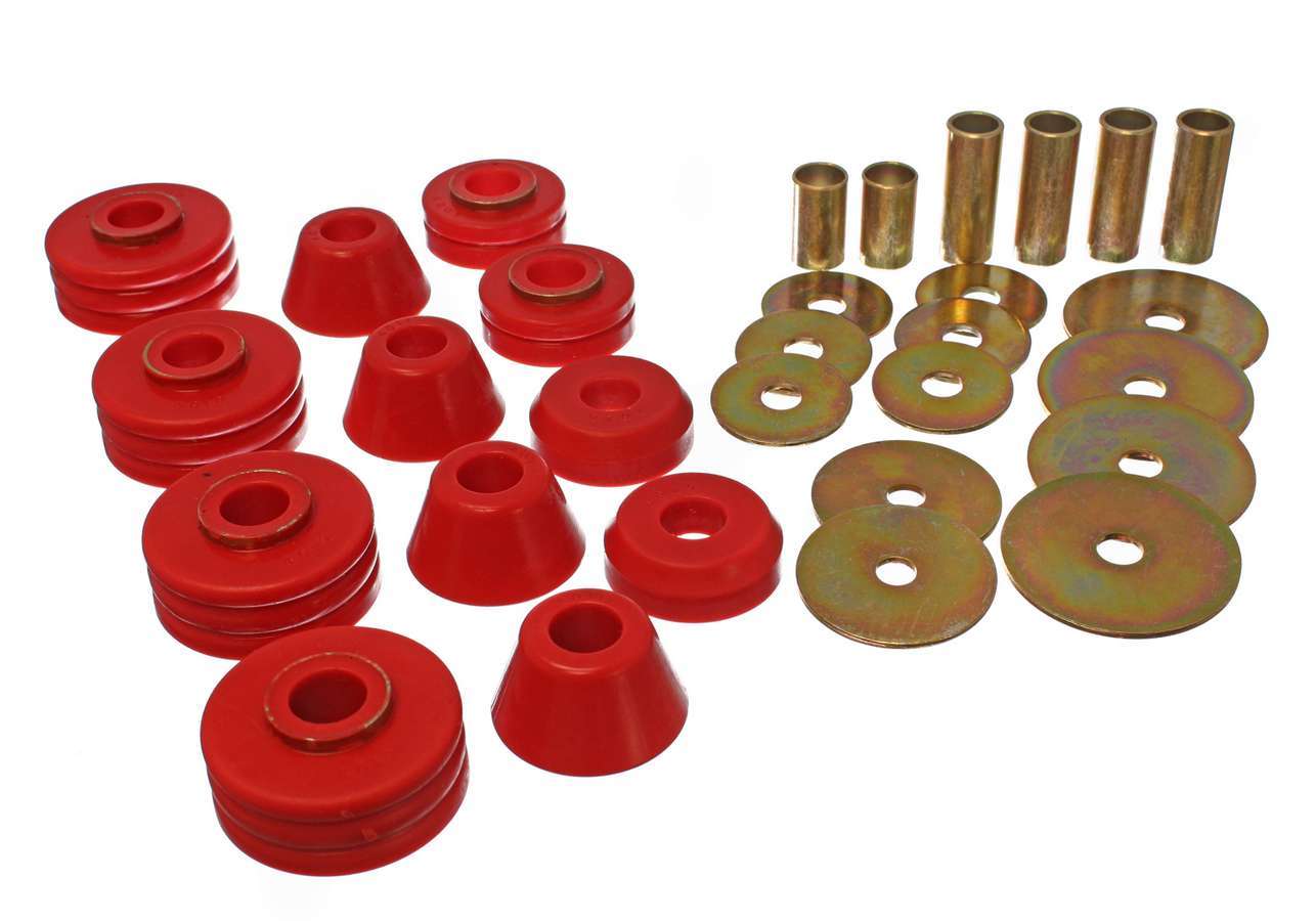 Energy Suspension GM CAB MOUNT SET MPN ENE3-4109R For GM Fullsize Truck 1973-80