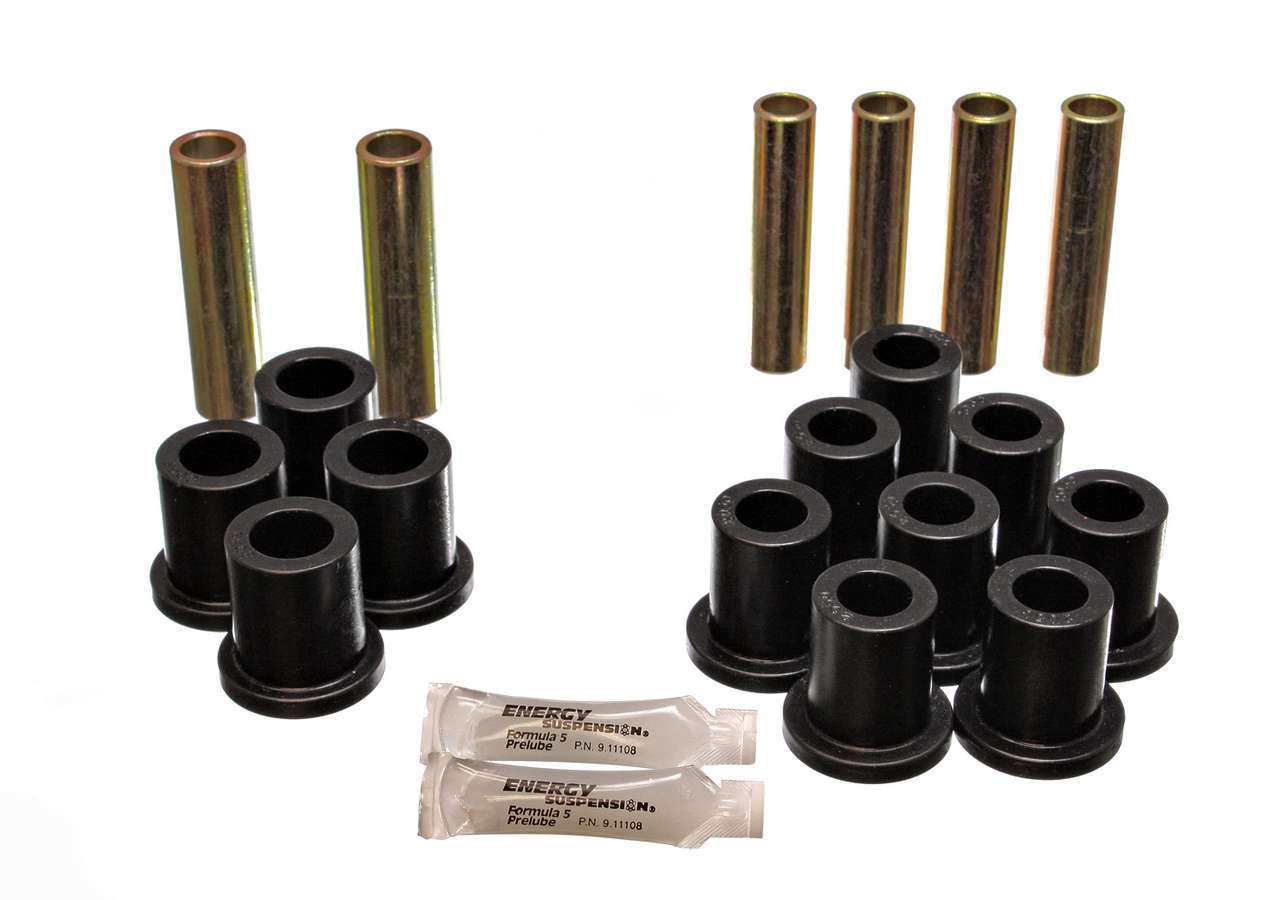 Energy Suspension Ford Complete Spring & Shackle Set Black MPN ENE4-2103G For Ford Fullsize SUV, Truck 1973-79