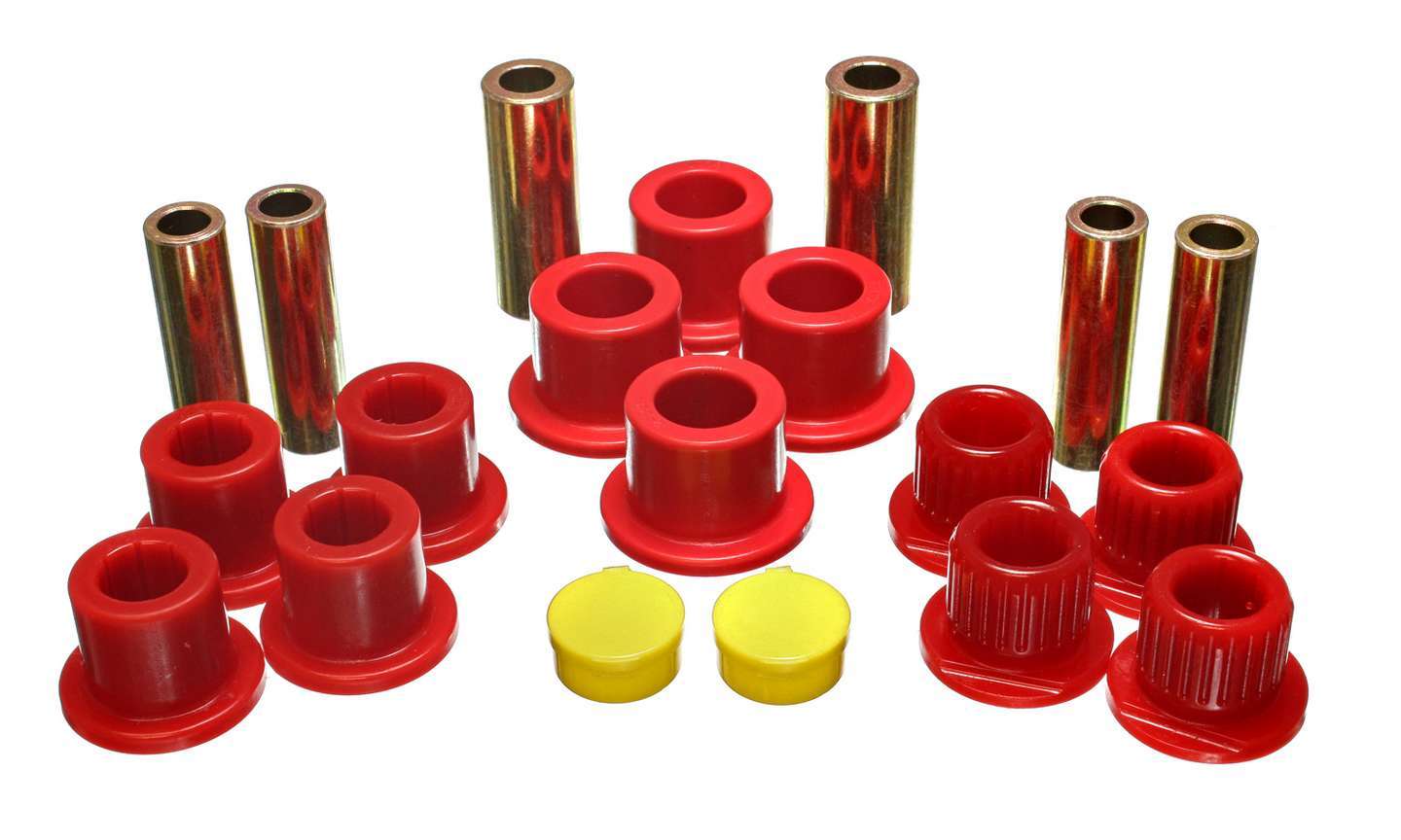 Energy Suspension Rear Leaf Sping Bushings MPN ENE4-2149R For GM Fullsize SUV 2000-03