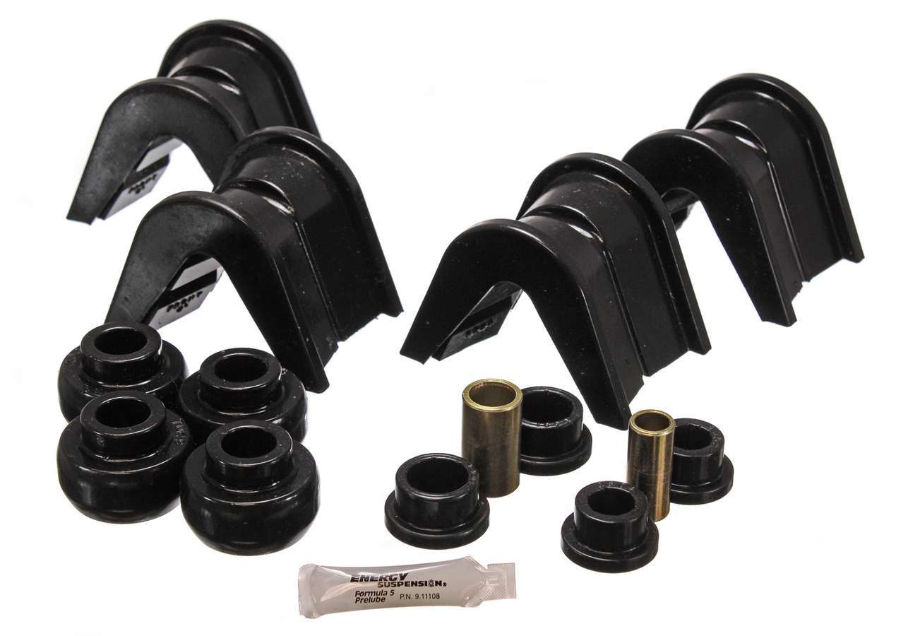 Energy Suspension 4 Deg. C-Bush Kit - Blac MPN ENE4-7105G For Ford Fullsize SUV, Truck 1966-79