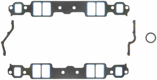 Fel-Pro SBC Intake Gasket Set 1.28in x 2.09in .060in MPN FEL1205 For Chevy