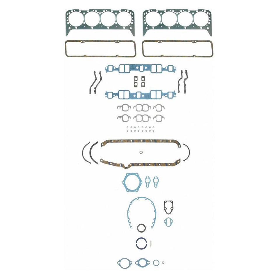 Fel-Pro Engine Gasket Set - SBC 62-79 MPN FEL260-1000 For Chevy