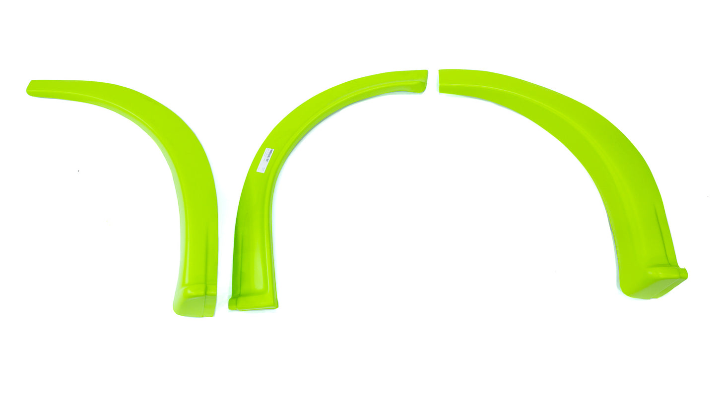 Fivestar MD3 Wheel Flares Dirt Fluorescent Green Left MPN FIV007-261-FGL