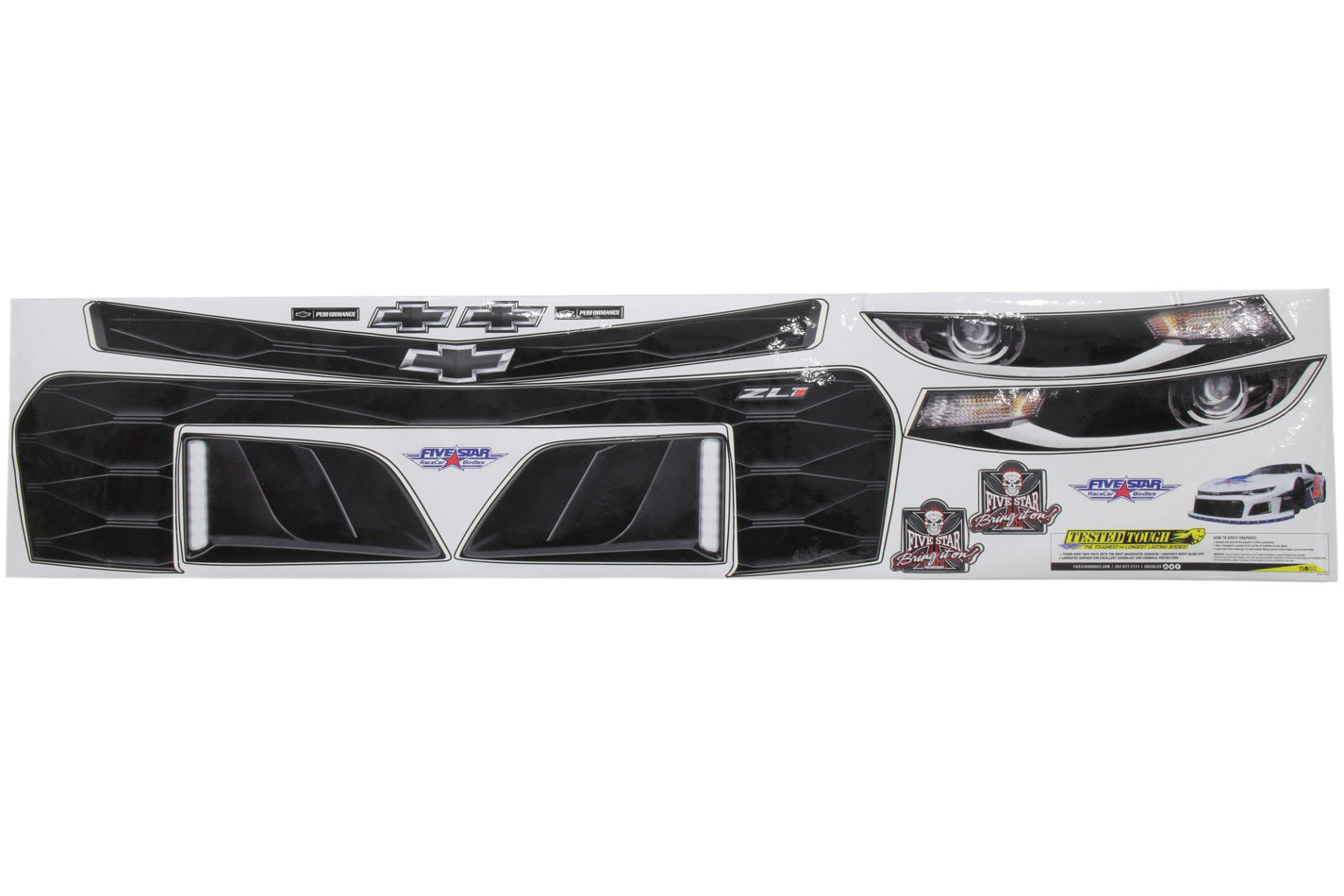 Fivestar 2019 LM Camaro Nose ID Kit MPN FIV11132-44141 For Chevrolet Camaro