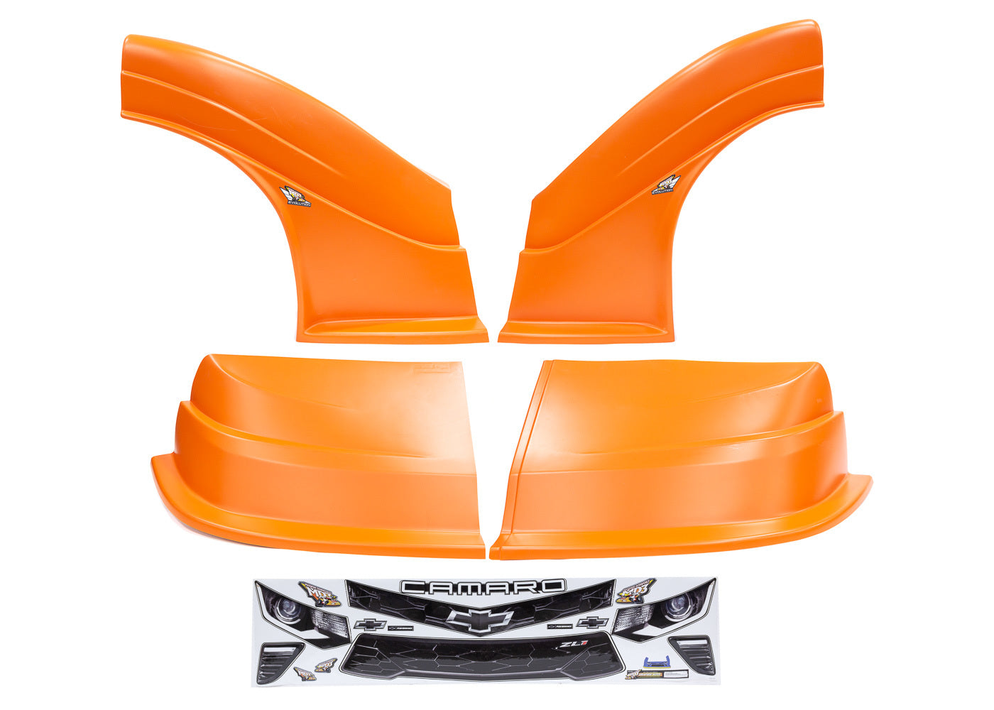 Fivestar MD3 Evolution DLM Combo Camaro Orange MPN FIV32133-43554-OR For Chevy Camaro, Dirt Late Model
